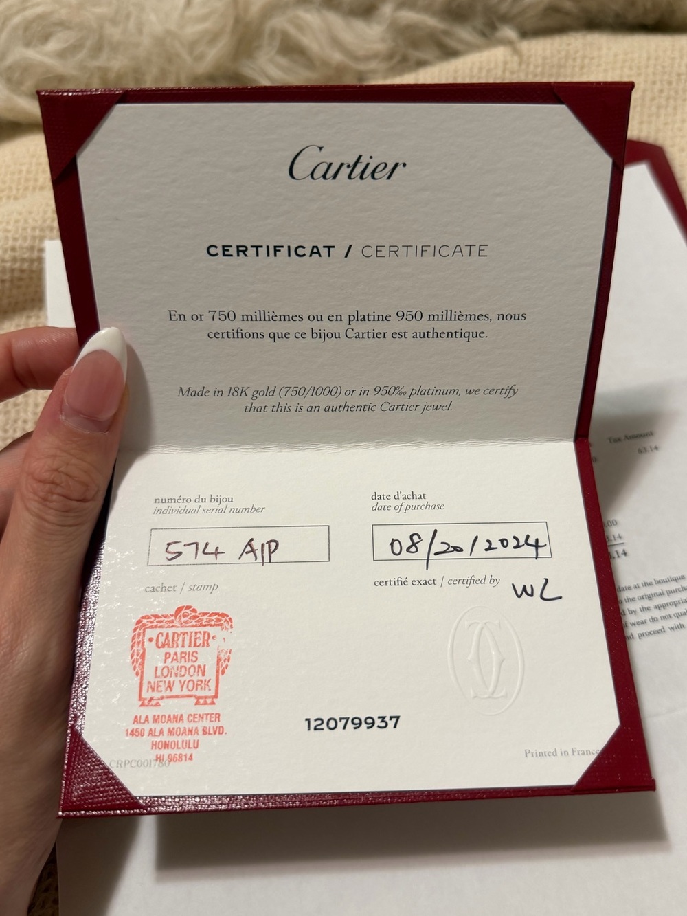 CARTIER D'AMOUR PENDANT, DIAMOND, SMALL MODEL - Picture 4 of 6
